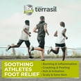 thumbnail image 3 of Terrasil Athlete's Foot Soap Bar, Natural Activated Minerals, For Itchy, Burning Feet, 75g, 3 of 7