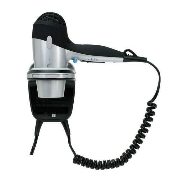 Open Box Sunbeam HD3003-005 1500 Watt Wall Mount Hair Dryer with LED Night Light