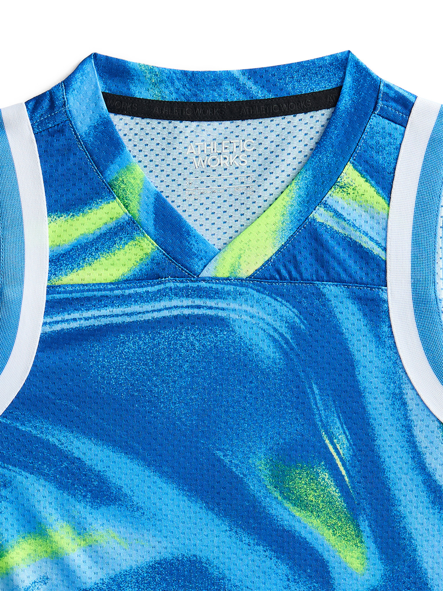 Athletic Works Boys' Basketball Tank Top, Sizes 4-18 & Husky