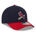 thumbnail image 3 of Men's New Era  Navy/Red St. Louis Cardinals Player Replica 9FORTY Adjustable Hat, 3 of 6