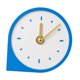 thumbnail image 3 of Reloj de escritorio, reloj de mesa, decoración de interiores sencilla, reloj de mesita de noche redondo de acrílico Azul, 3 of 9