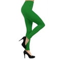 thumbnail image 3 of K-Cliffs Women's One Size Solid Color Seamless Fleece Leggings, 95% Polyester, 5% Spandex, 3 of 3