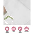 thumbnail image 6 of Spring Flowers Kitchen Dish Towels for Drying Dishes Set of 4, Pink Yellow Wildflowers Country Plants Green Waffle Weave Microfiber Hand Tea Bathroom Towels Quick Dry & Absorbent Towel 15.7x23.6, 6 of 7