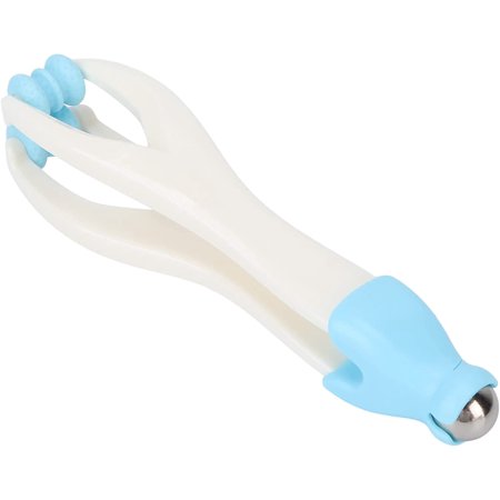 Finger Acupuncture Massager Increase Flexibility Relieve Stiffness Finger Roller Massager for Finger Arthritis Blue