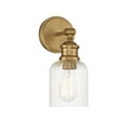 thumbnail image 5 of Trade Winds Harold 1-Light Wall Sconce in Natural Brass, 5 of 6