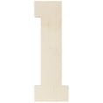 thumbnail image 1 of Lettres et Chiffres de Police Universitaire Bouleau Baltique 13.5 Pouces-1, 1 of 4