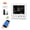 Black, variant on WiFi Smart Thermostat 24V For Central Air Conditioner Fan Coil Units FCU Room Temperature Controller Cooling Heating Ventilation ,Easy to Operate