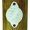 White, variant on Field Guardian 653002 Wood Post- Nail on Insulator - Polyrope- Black