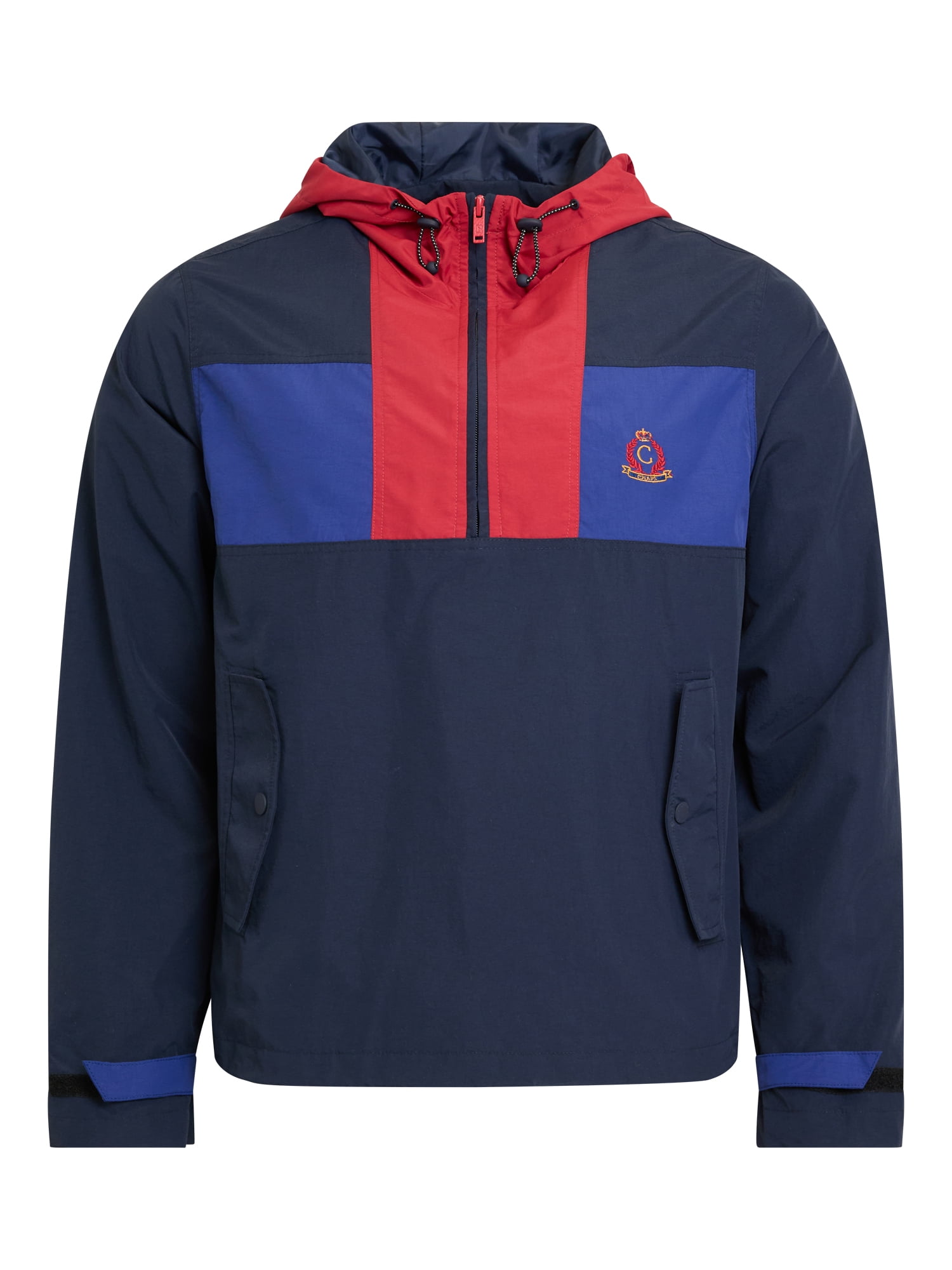 Chaps Men’s and Big Men’s Heritage Colorblocked Anorak, Sizes S–3XL