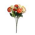 thumbnail image 3 of Artificial Hydrangea Ramo Simulación Flor Hogar Decoración floral Flor falsa 10 flores 2 piezas Yuarrent HA7952-00B, 3 of 6