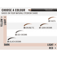 RIMMEL Brow This Way Professional Eyebrow Pencil, 002 Hazel, 0.05 oz