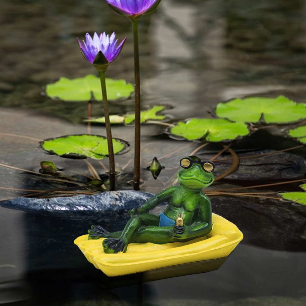 frog eggs goldfish eggs in pond