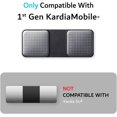 thumbnail image 2 of TUDIA Leather Magnetic Case Compatible for AliveCor Kardia Mobile, Leather Protective Travel Case Magnetic Closure with Keyring for KardiaMobile EKG Heart Monitor (Blue), 2 of 7