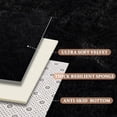 thumbnail image 7 of Area Rugs for Living Room Bedroom, 5ft x 8ft Soft Fluffy Shag Indoor Floor Carpet for Living Room Bedroom Dining Room Office Home Decor, Black, 7 of 7