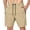 Khaki_002, variant on Men Swim Trunks with Mesh Lining Quick Dry Breathable Lightweight Shorts with Pockets for Summer Beach Cruise Water Park Gym Running Black 2XL