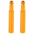 thumbnail image 1 of 40mm Aluminio Aleación Bicicleta Presta Válvula Extensor Tono Dorado 2Pcs, 1 of 1