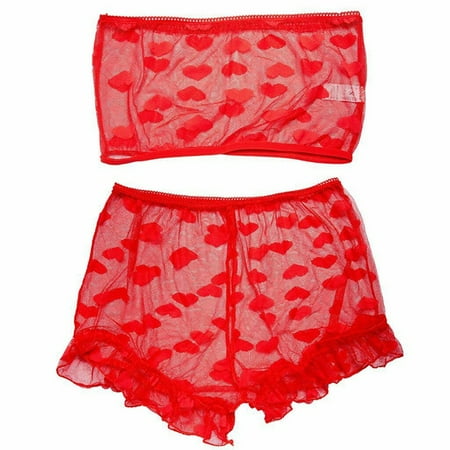 

Women S Sexy Lingerie Bra Three-Point Temptation Transparent Underwear Sexy Suit