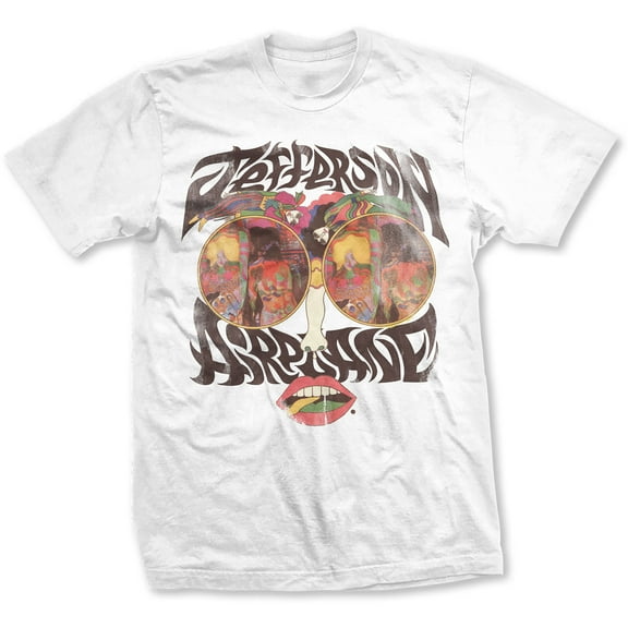 Jefferson Airplane Unisex T-Shirt Lips (XX-Large)