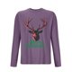 thumbnail image 3 of Blusas y camisas de manga larga con cuello redondo para hombre, deportivas, fitness, hogar, pijamas navideños estampados, camiseta de manga larga con cuello redondo, blusa de poliéster para hombre, 3 of 3
