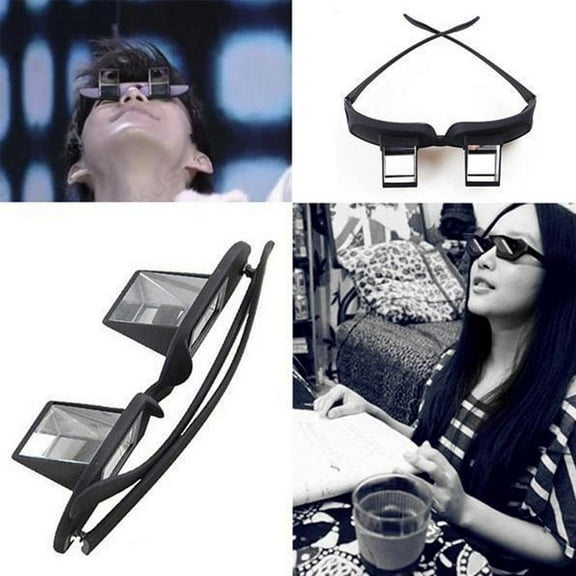 HPDL Lazy Prison Readers Glasses Horizontal Spectacles Laying Down Flat Bed on