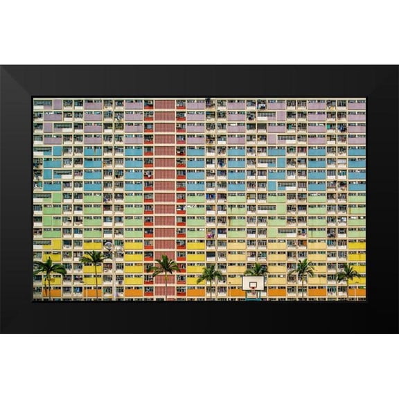Abdualhameid, Fahad 14x10 Black Modern Framed Museum Art Print Titled - Equalizer