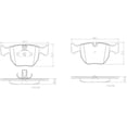 thumbnail image 2 of BALATAS CERAMICAS 540I 1997 al 2003 BMW 4.4L V8 Delanteras BREMBO ., 2 of 5