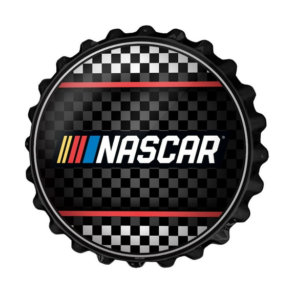 NASCAR 18.5" Bottle Cap Wall Sign