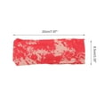 thumbnail image 4 of Unique Bargains 1 Pc Tie-Dye Headband for Yoga Red, 4 of 6