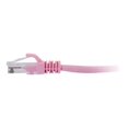 thumbnail image 3 of C2G 10ft Cat6a Snagless Unshielded (UTP) Network Patch Ethernet Cable-Pink - Patch cable - RJ-45 (M) to RJ-45 (M) - 10 ft - UTP - CAT 6a - molded, snagless, stranded - pink, 3 of 3
