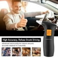 thumbnail image 3 of Police Lcd Digital Breath Alcohol Analyzer Tester Breathalyzer Detector 12nozzle, 3 of 5