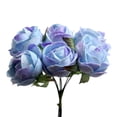 thumbnail image 2 of Ramo de flores Artificiales Sunnimix 6 piezas seda azul, 2 of 8