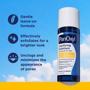 PanOxyl Clarifying Exfoliant, 2% Salicylic Acid, BHA Liquid Exfoliant for Acne Prone Skin, 4 fl oz