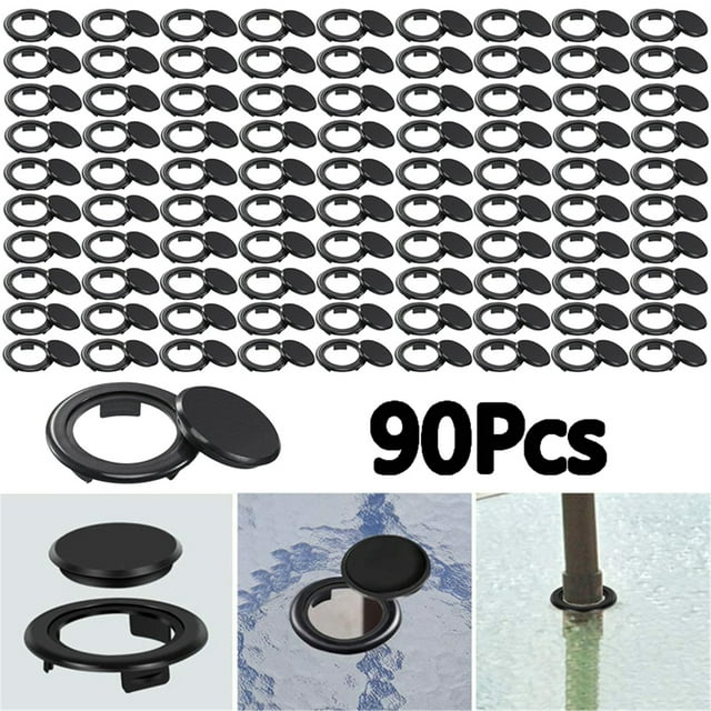 Elbourn 2 Inch Patio Table Umbrella Hole Ring and Cap Set, Standard