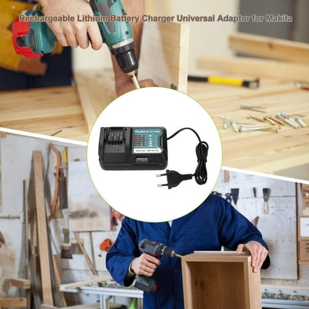 

Younar Rechargeable Lithium Battery Charger Universal Adaptor for Makita