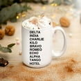 thumbnail image 2 of Leaving Gifts Ideas Joke Funny Retirement Gift Mugs For Work Colleagues Friends Him Her Boss Nato Phonetic Alphabet 50, Ceramic Novelty Coffee Mugs 11oz, 15oz Mug, Tea Cup, Gift Present, 2 of 4