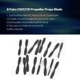 thumbnail image 3 of 8 Paires de Pales d'Hélice Cw / Ccw pour Mini Drone de Course Quadcopter 60mm, 3 of 7