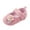 Pink, variant on ZACPNCV Infant Newborn Shoes Summer Cute Knitted Flower Wool Shoes Non-slip Baby Walking Shoes Black 0-6 Months