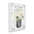 thumbnail image 3 of Vintage Parisian Bathroom Floral Bouquet White Flowers Canvas Art, 24 x 30, 3 of 5