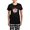 With Checker Pant, variant on CafePress - Sleep With A Cat Pajamas - Women's Short Sleeve Print T-Shirt and Pants Dark Cotton Pajama Set