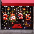 thumbnail image 1 of onlyliua ¡ Artículos En Liquidación! Nueva Pegatina de Cristal con Forma de Muñeco de Nieve Navideño, Decoración para Ventana, Pegatina Electrostática de Copo de Nieve Navideño, 1 of 1