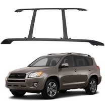 CCIYU Roof Rack Crossbars And Side Rails Fit For Toyota RAV4 2006-2012 Rooftop Cargo Carrier Cargo Bars