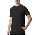 thumbnail image 2 of Men's Quick Dry Workout T-Shirts, Breathable Athletic Shirts with Stretch for Gym and Casual Wear, 2 of 6