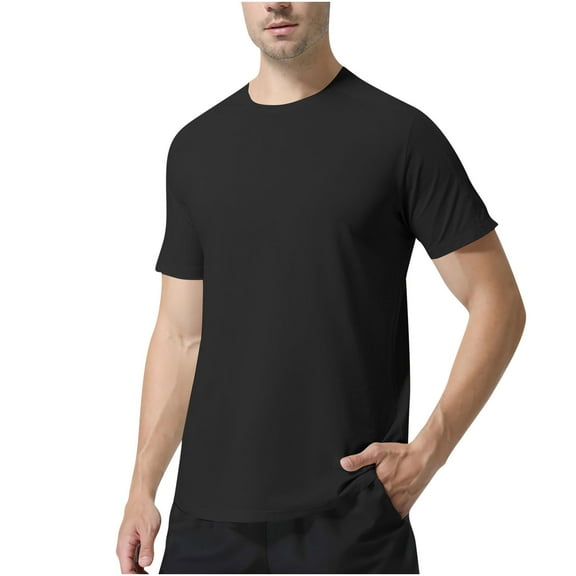 Mens T-Shirts, Workout Shirts for Men Dry Fit Gym Shirts Quick Dry Athletic Short Sleeve T-Shirt Moisture Wicking Tops M-3XL