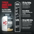 thumbnail image 7 of Dymatize Super Mass Gainer Protein Powder, 52g Protein, Gourmet Vanilla, 6 lbs, 7 of 7