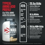 Dymatize Super Mass Gainer Protein Powder، 52g Protein، Gourmet Vanilla، 6 lbs