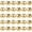 Gold, variant on 5-50Pcs 16G Stainless Steel Replacement Balls for Ear Nose Lip Eyebrow Piercing-Silver-5mm-30pcs