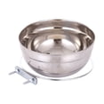 thumbnail image 2 of Djunllk Dog Bowls - Stainless Steel Bowls Cage Hanging Fixed, Dishwasher Safe, Lightweight Dog Food Bowl for Feeding Small Medium Large Dogs Cats Puppies, Natural, 2 of 4