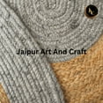 thumbnail image 2 of Jaipur Art And Craft Handmade Oval Shape Jute Braided Area Rug with Sage Border Design for Home Décor Rug Size - (8x10 Sq Feet), (96x120 Inches), (240x300 CM), 2 of 6