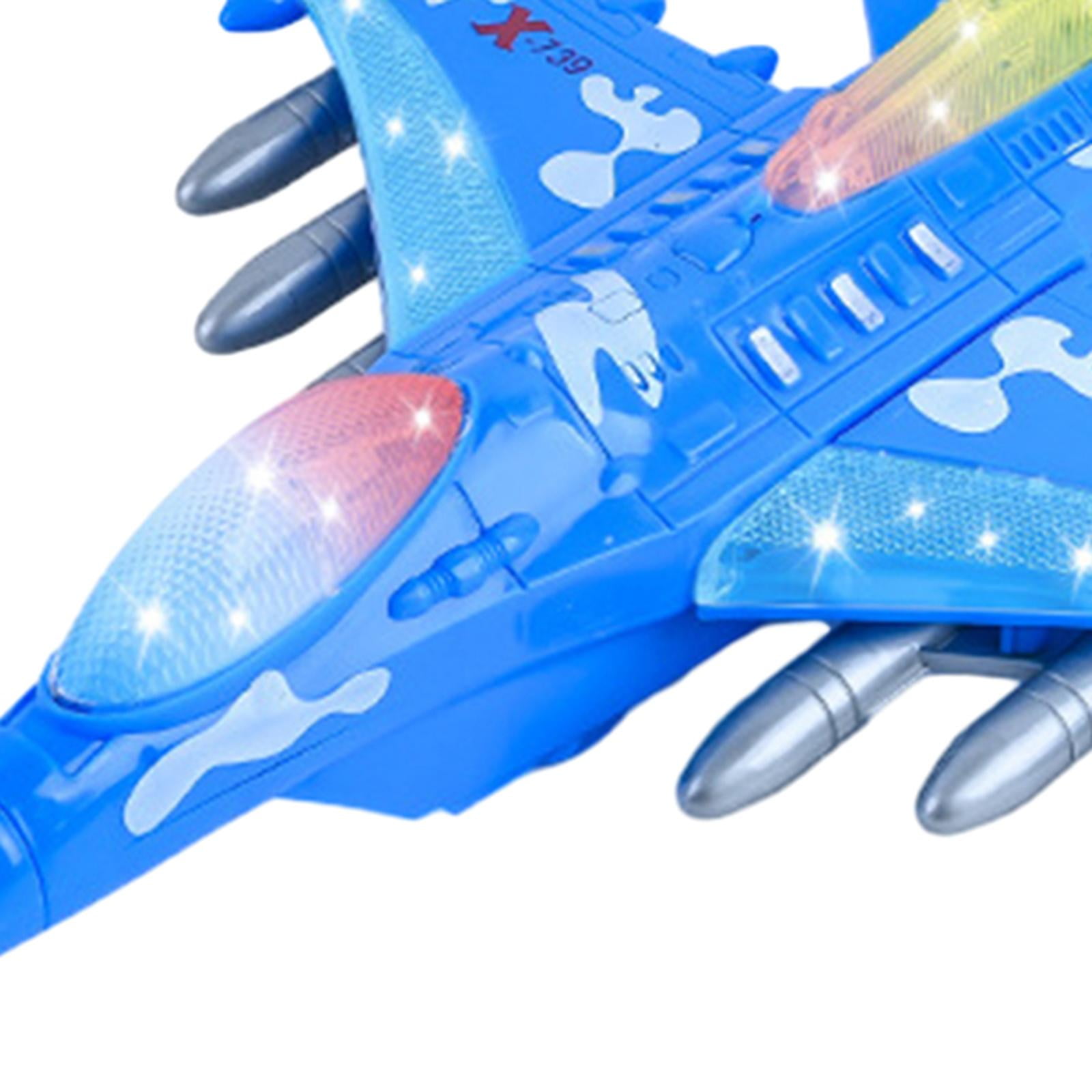 Aviones de juguete de simulación, avión de juguete con luces y