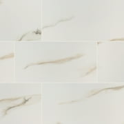 Aria Bianco 12 in. x 24 in. Polished Porcelain Floor and Wall Tile (16 sq. ft. / case)